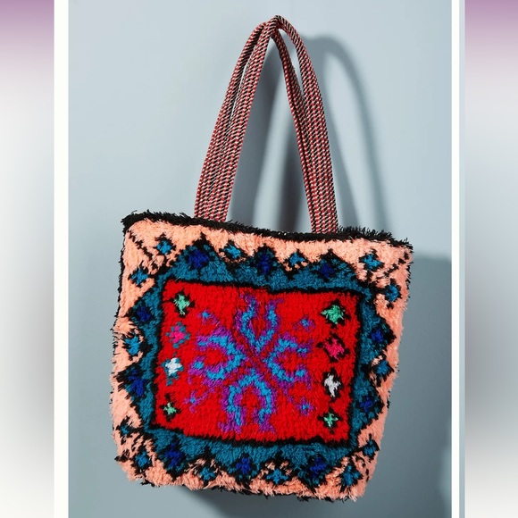 Anthropologie x Soukie Modern Market Tote Bag - Picture 1 of 8